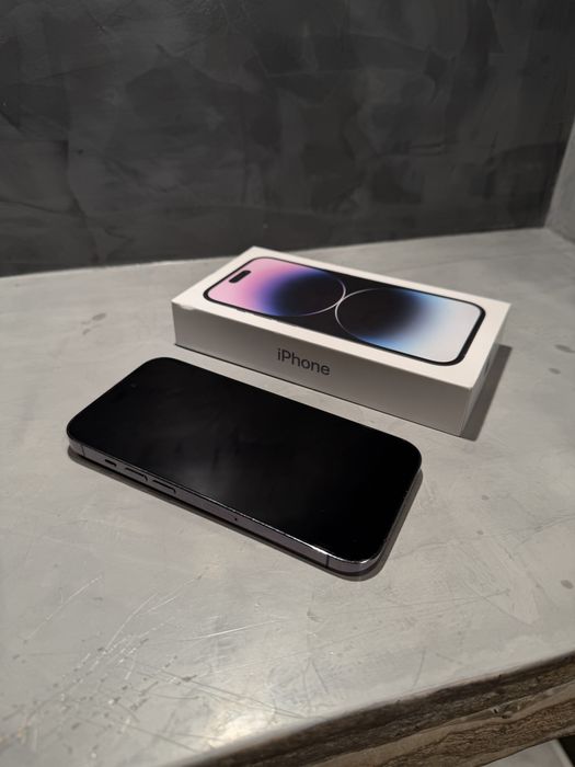 КАТО ЧИСТО НОВ Iphone 14 Pro 256 GB Deep Purple
