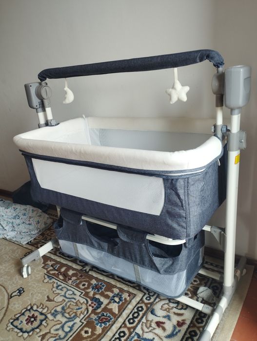 Детская электро кровать кочалка