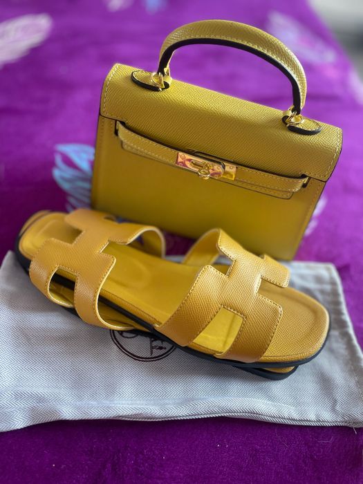 Set geanta si papuci Hermes