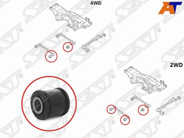 Сайлентблок Subaru Forester