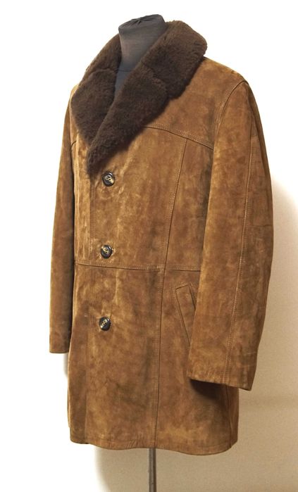 Cojoc piele intoarsa  captuseala sintetica marimea 27