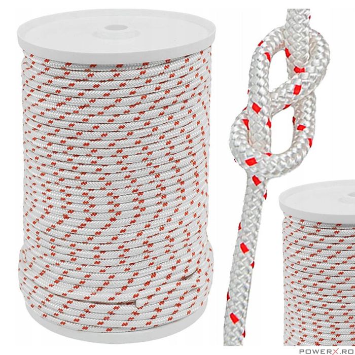 Snur, sfoara de pornire pentru demaror, 100 m/6 mm, Verke