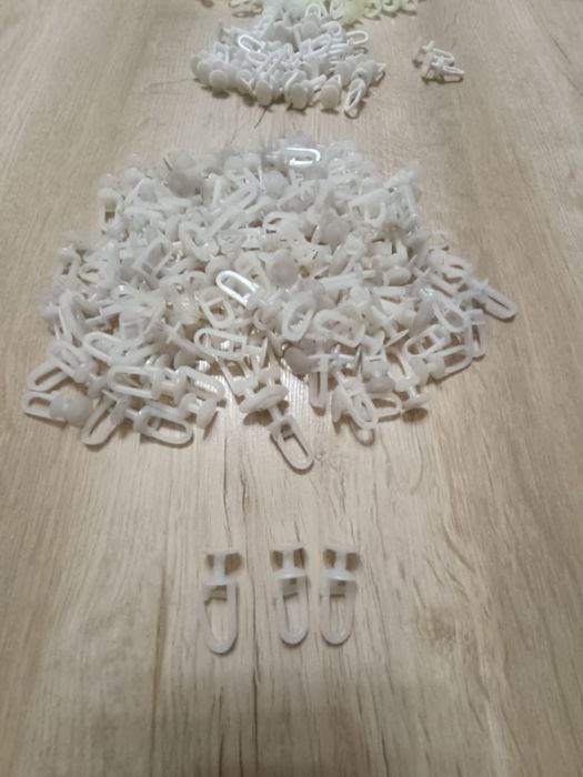 Крючки 5 тенге, заглушки,  лента шторные