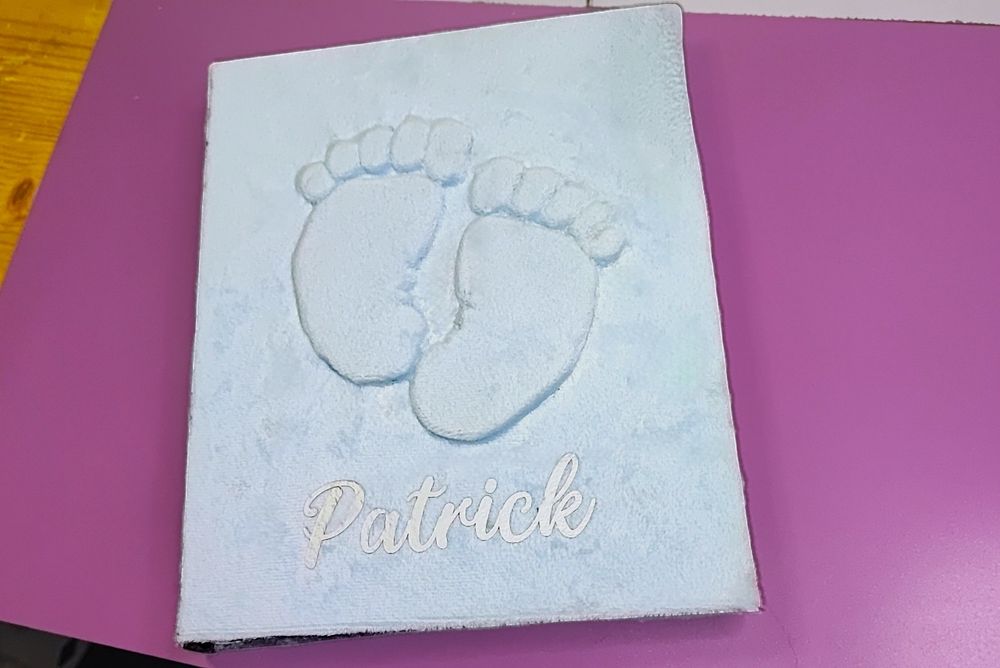 Album foto Personalizat cu datele copilului  Cadou Unucat