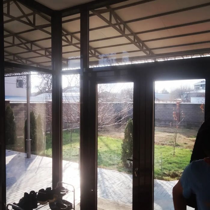 Окна пластиковые алюминиевые