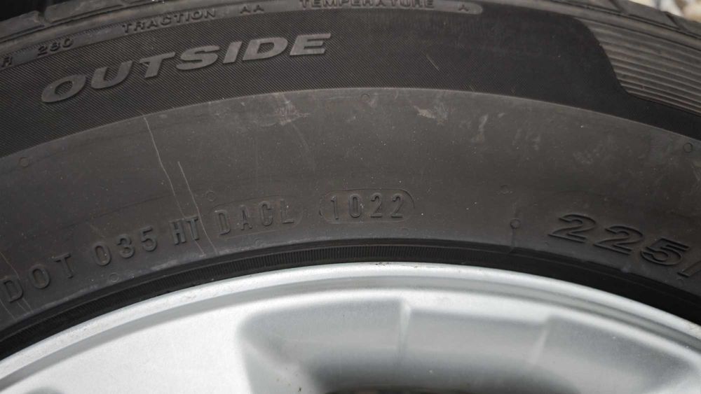 Лизинг TBi 17''Cr-v 225 65 17 Джанти+Летни Гуми NEXEN DOT1022 Honda