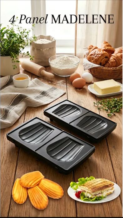 Мультипекарь 6в1 вафельница электрическая