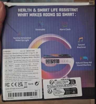 Ceas Desteptator - Cu Incarcare Wireless - Nou