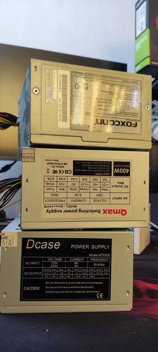 Блоки питания офисные 300-400W (б/у)