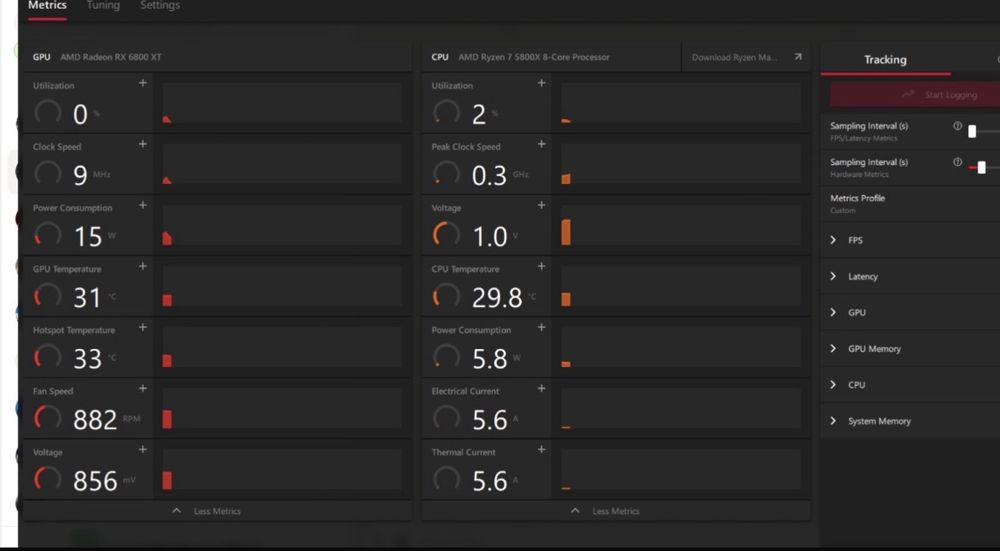 Vand setup gaming full rx 6800xt