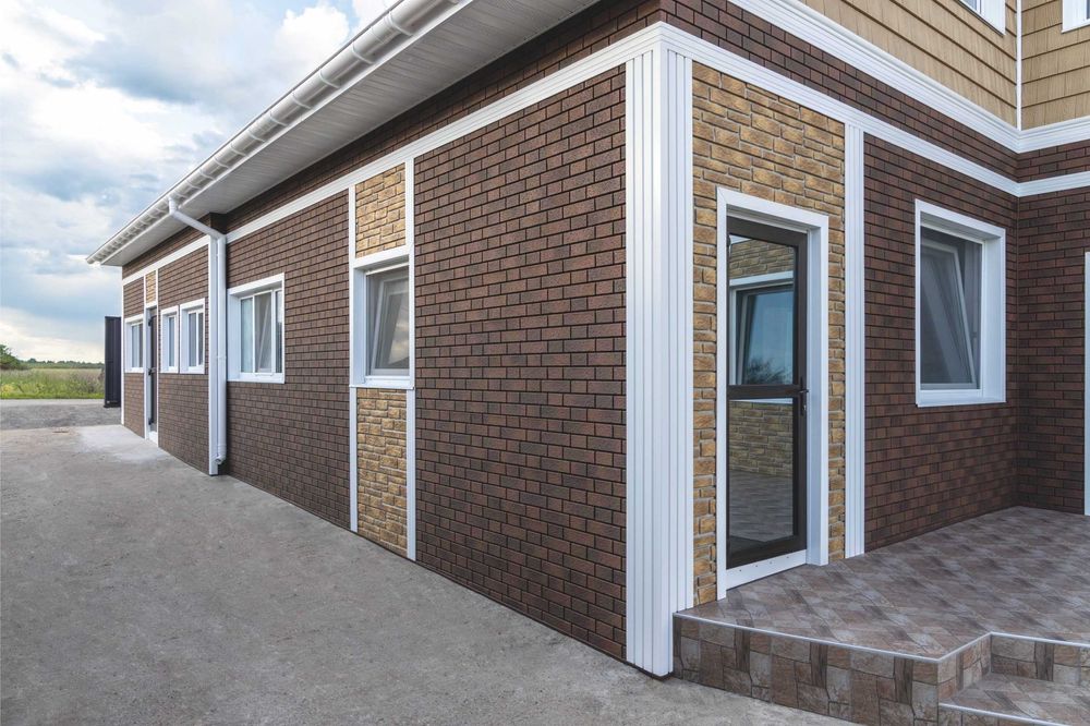 Акция Фасадный материал Панели Сайдинг под кирпич/камень РАССРОЧКА