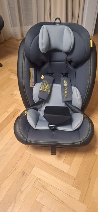 Столче за кола Chipolino - Техно, 360ᵒ, 0-36 kg, с IsoFix, Глетчер