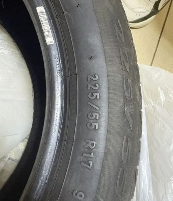 Продам летние шины Пирелли 225/55/17
