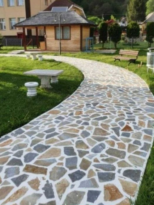 Piatră Naturală de Munte pentru Amenajări Exterioare Premium