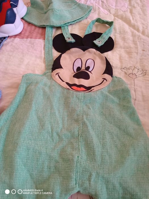 Гащеризончета 12м + обувки 23 номер