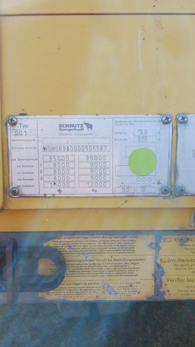 Semiremorci Schmitz