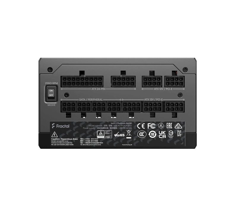 ^ Рассрочка на Блок питания Fractal Design ION+2 Platinum 860W Fully M