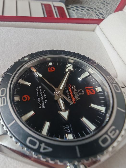 Продавам  Omega Seamaster Planet Ocean Co-Axial 42мм пълен комплект