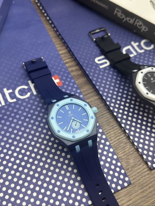 Н ов часовник Swatch x Audemars Piguet Royal Oak