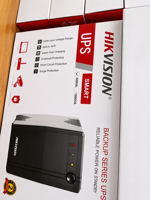Ups.   Hikvison.  600va