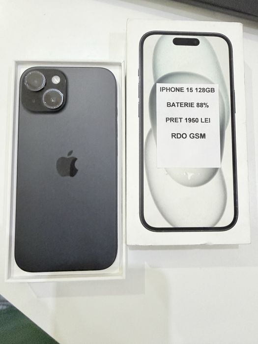 Iphone 15 128Gb Neverlock/Garantie
