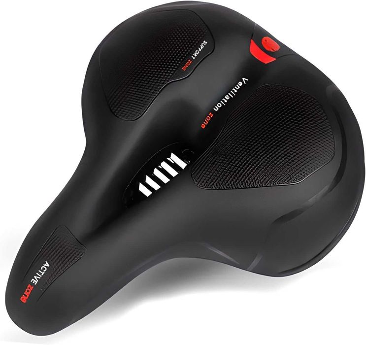 Sa bicicleta sport din spuma moale suspensie arcuri ventilatie scaun