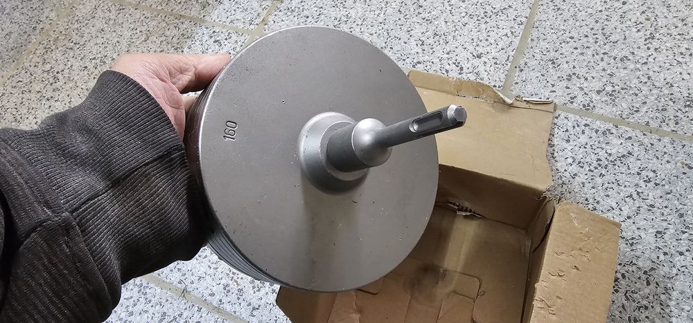 Carota Diamantata, Pentru Beton, 160 MM, SDS