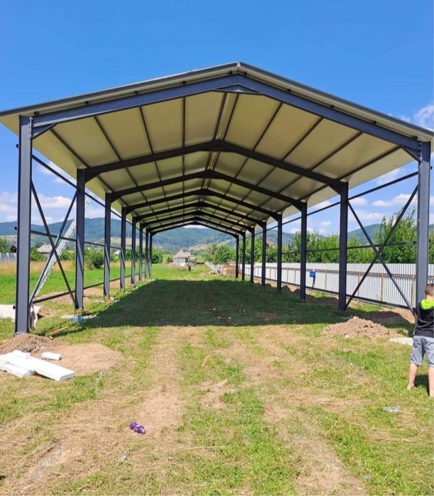 Vand hale si structuri metalice accept variante cu duba
