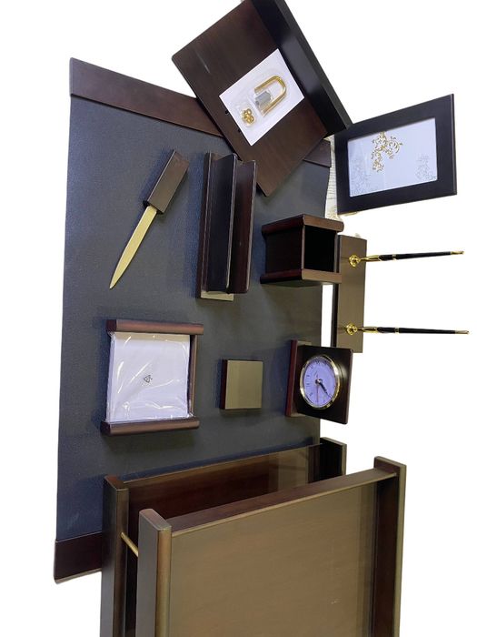 Премиальный офисный набор — Деревянный