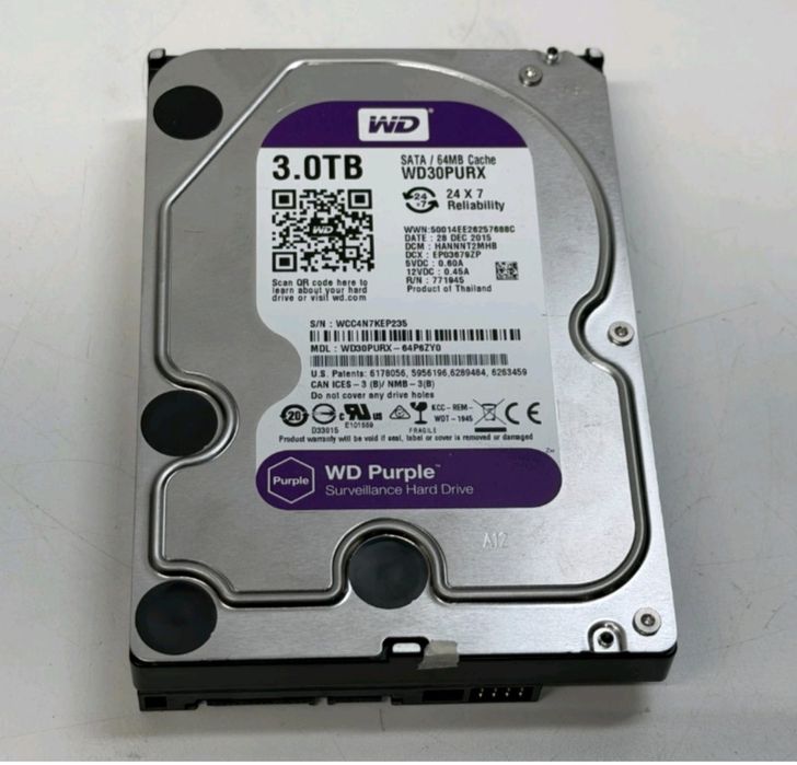 Жёсткий диск 3тб