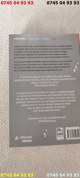 carte carti povestea lui lisey de stephen king
