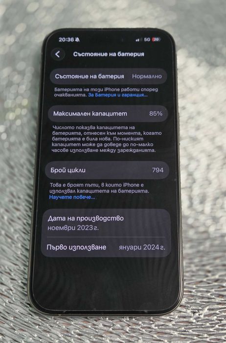 Като НОВ! iPhone 15 Pro