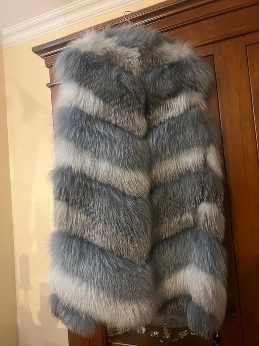 Vand vesta eleganta din blana naturala
