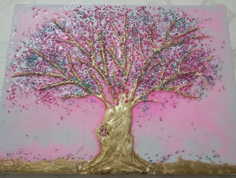 Картина «Денежное дерево» — символ изобилия и удачи