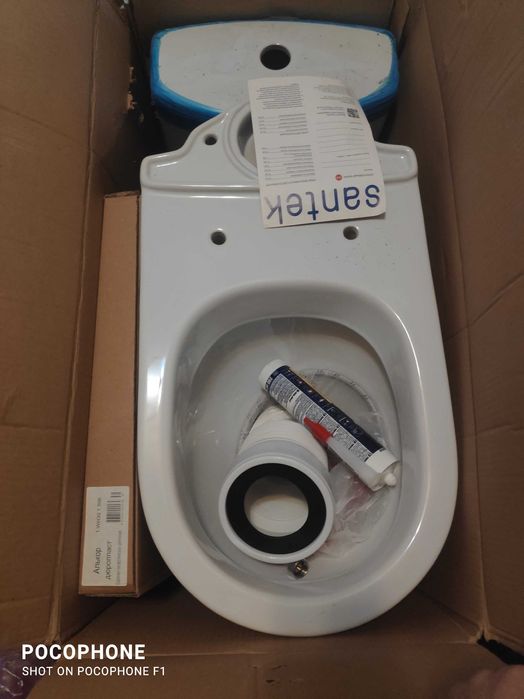 Унитаз-компакт Santek Алькор АНВП 2РА ДС МЕ 1WH302140