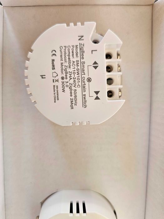Doua Întrerupătoare UseeLink ZigBee pentru rulouri electrice, touch, Tuya Smart