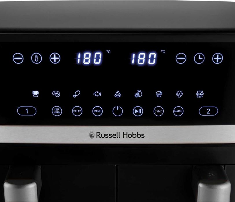 Фритюрник /Air fryer Russell Hobbs SatisFry 27681-56,2 камери, 9 л