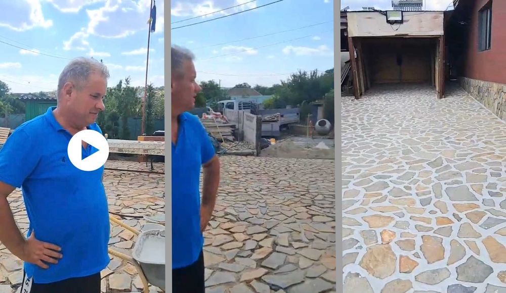 Montaj Piatră de Munte - Video de la Lucrări Recente - Echipă Serioasă / Poze Reale / Clienți Mulțumiți / Preț pe Loc Piatra + Transport + Montaj