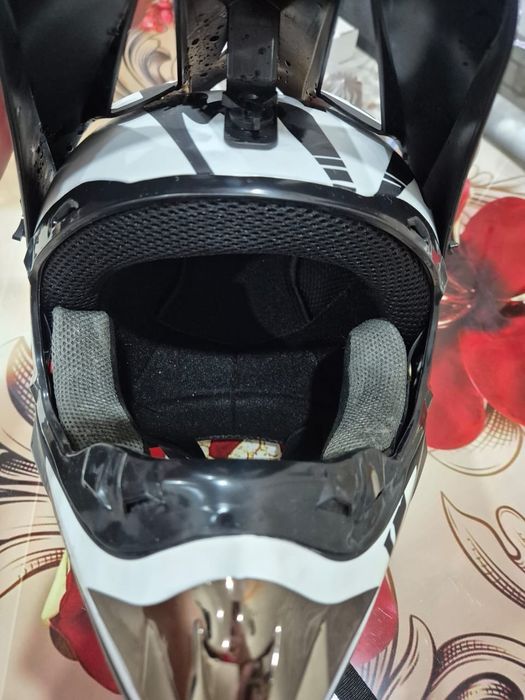 Шлем кроссовый FOX с очками