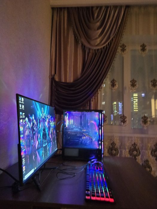 Супермощный игровой ПК с RTX 3060 Ti и монитором 180Hz – готов к бою!