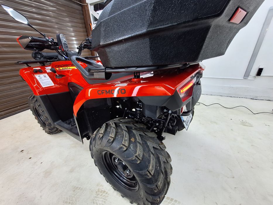 Atv/Атв CFMOTO 520L ново ,куфар музика