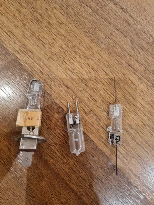 6 вида халогенни лампи