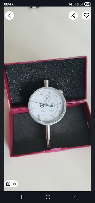 Индикатор ИЧ 0-10 (0,01) ГОСТ 577-68 без ушка.