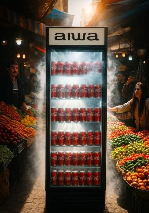 Витрина холодильник Aiwa