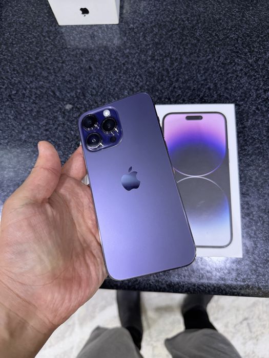 iphone 14 pro max pamit 256g yomkost 80 holati ideal karopka bor