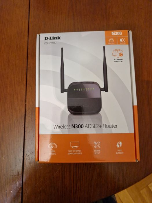 Продам НОВЫЙ модем-роутер D-link DSL-2750U