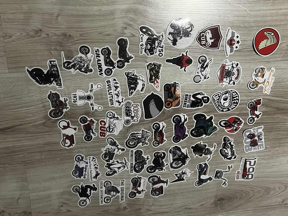 Стикери с мотори