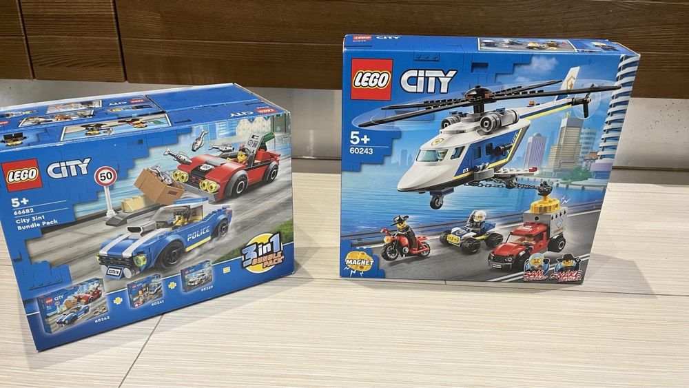 Lego city, два комплекта, нови
