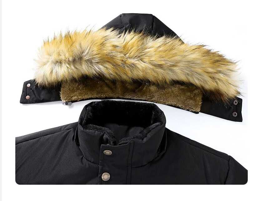 Новые мужские зимние куртки черного цвета 48,50,52,54,56 до 110 кгг