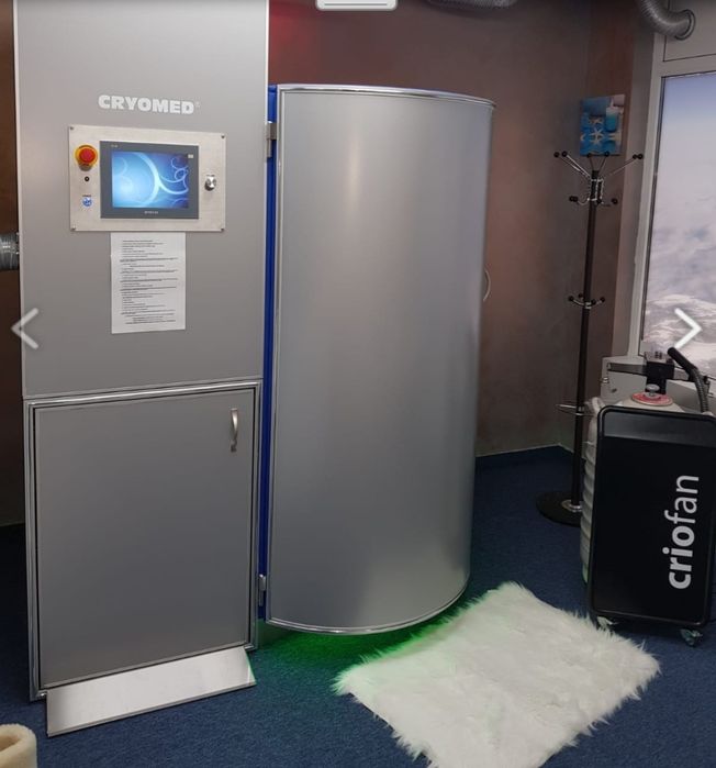 Criosauna criomed pro- echipament de ingrijire corporala